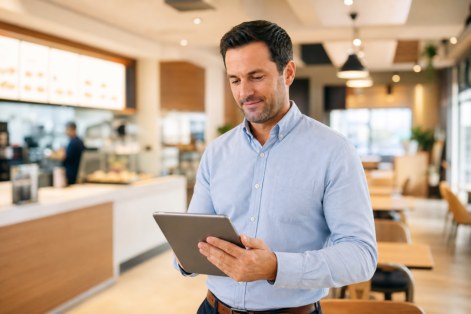 Multi-Unit Franchises team using Janus 360 in the field